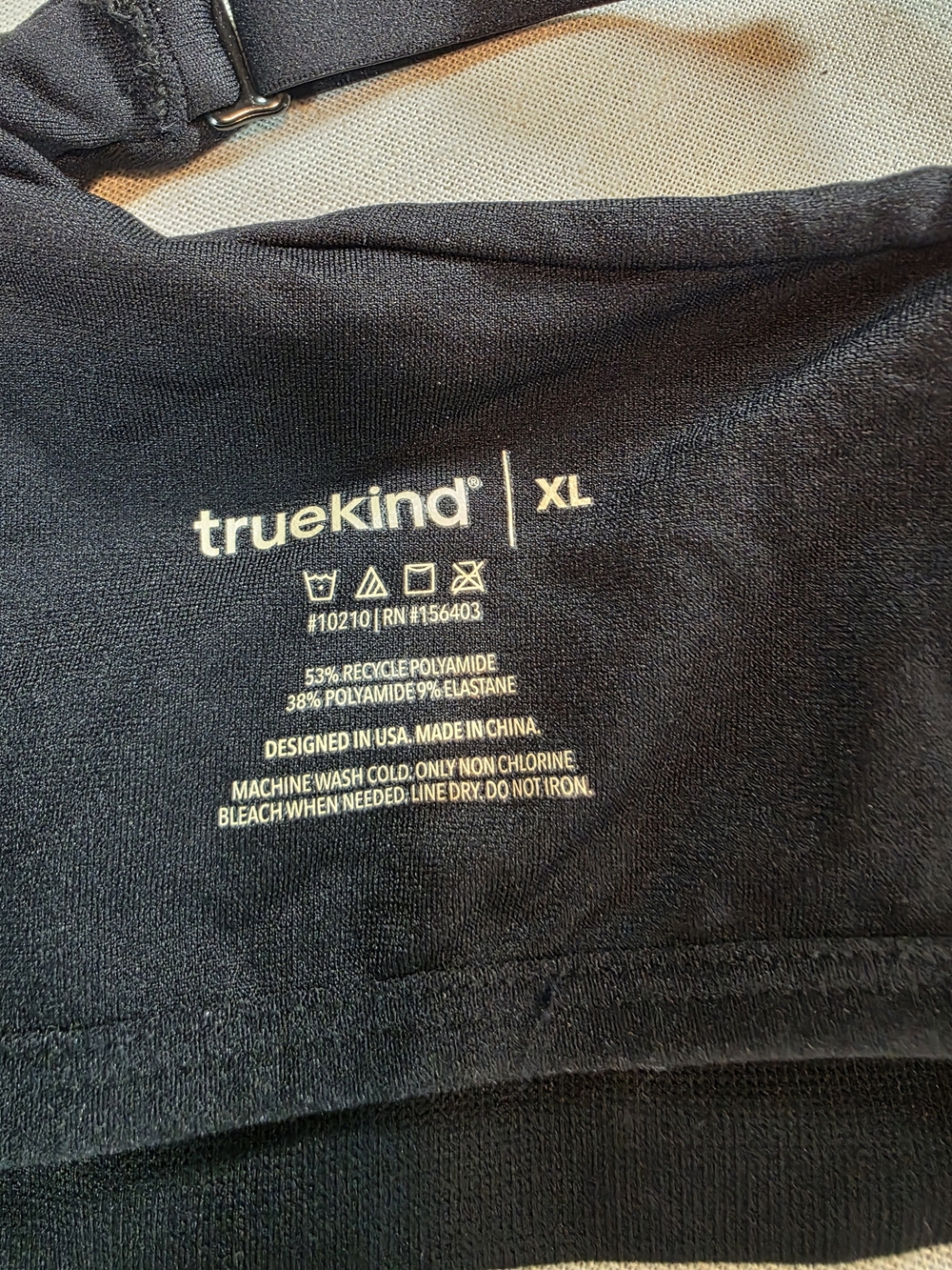 NWT Truekind Supportive Comfort Wireless Shaping Bra XL Convertible Straps - Picture 4 of 10